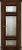 Межкомнатная дверь Regidoors Elegante Classico Мадрид Brandy стекло Мираж