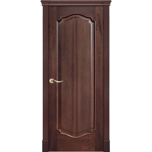 Межкомнатная дверь La Porte серия Classic модель 300.4F красное дерево глухая
