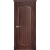Межкомнатная дверь La Porte серия Classic модель 300.4F красное дерево глухая