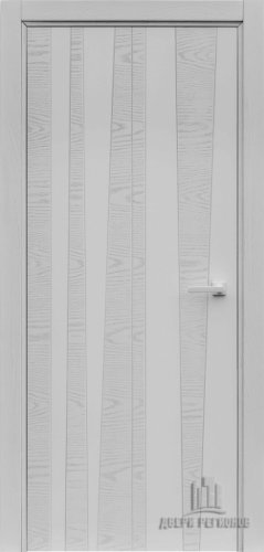 Межкомнатная дверь Regidoors Art Line Trend Chiaro Patina Argento Ral 9003 глухая