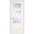 Межкомнатная дверь La Porte серия Classic модель 300.6 ясень бланко со стеклом Ромб
