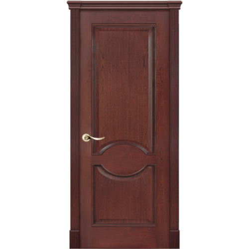 Межкомнатная дверь La Porte серия Classic модель 300.7 красное дерево глухая
