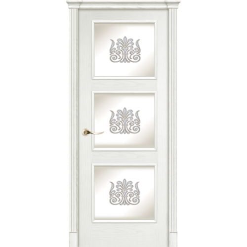 Межкомнатная дверь La Porte серия Classic модель 300.9 ясень бланко контур с заливкой Болеро