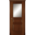 Межкомнатная дверь La Porte серия Classic модель 300.1 красное дерево со стеклом Монте