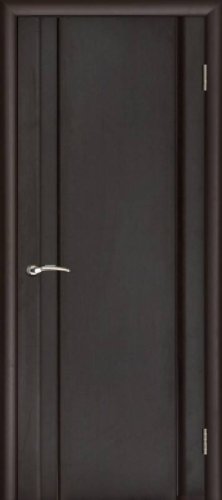 Межкомнатная дверь Regidoors Vetro Техно-1 Венге глухая