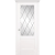 Межкомнатная дверь La Porte серия New Classic модель 200.1 эмаль белая со стеклом Ромб