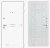 Входная дверь Лабиринт Line White 12 - Белое дерево